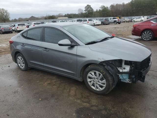 KMHD74LFXHU113121 - 2017 HYUNDAI ELANTRA SE GRAY photo 4