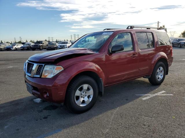 5N1AR18U37C630705 - 2007 NISSAN PATHFINDER LE BURGUNDY photo 1