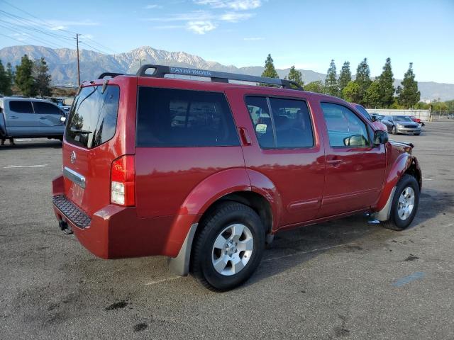 5N1AR18U37C630705 - 2007 NISSAN PATHFINDER LE BURGUNDY photo 3