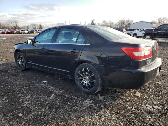 3LNHM26TX7R636225 - 2007 LINCOLN MKZ BLACK photo 2