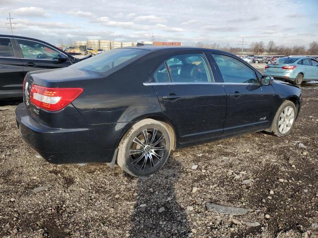 3LNHM26TX7R636225 - 2007 LINCOLN MKZ BLACK photo 3