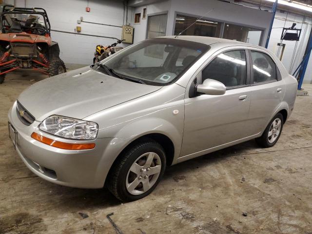 KL1TD52615B469598 - 2005 CHEVROLET AVEO BASE SILVER photo 1