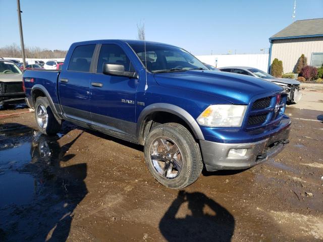 1D3HV13T69S750267 - 2009 DODGE RAM 1500 BLUE photo 4