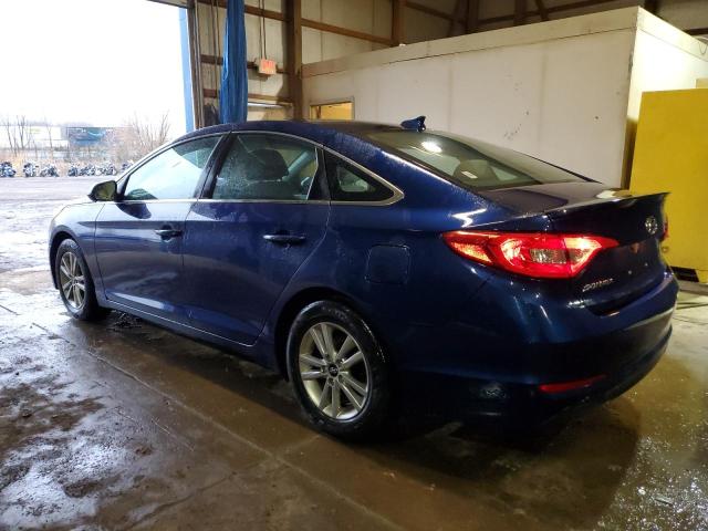 5NPE24AF0HH595926 - 2017 HYUNDAI SONATA SE BLUE photo 2