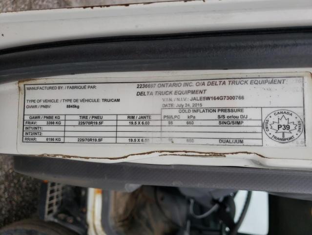 JALE5W164G7300766 - 2016 ISUZU NRR WHITE photo 10