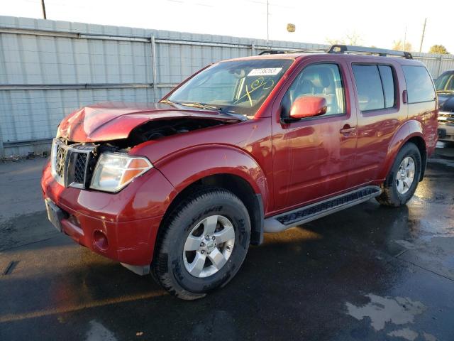 5N1AR18W35C781025 - 2005 NISSAN PATHFINDER LE RED photo 1