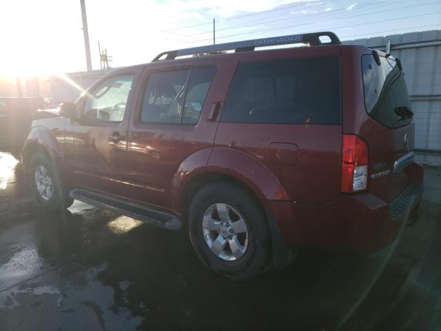 5N1AR18W35C781025 - 2005 NISSAN PATHFINDER LE RED photo 2