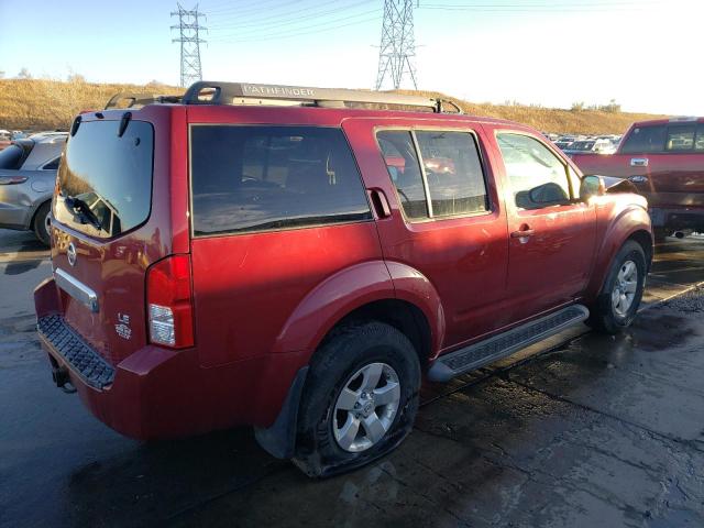 5N1AR18W35C781025 - 2005 NISSAN PATHFINDER LE RED photo 3