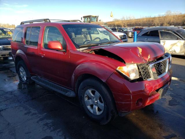 5N1AR18W35C781025 - 2005 NISSAN PATHFINDER LE RED photo 4