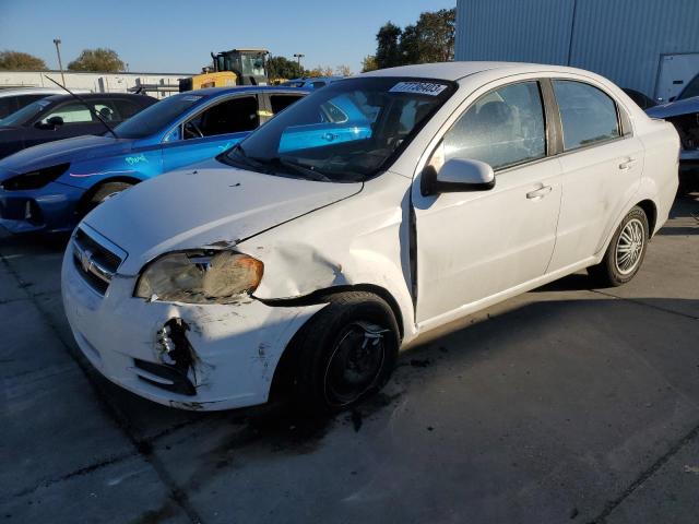 KL1TD5DE9AB125337 - 2010 CHEVROLET AVEO LS 白色 照片 1