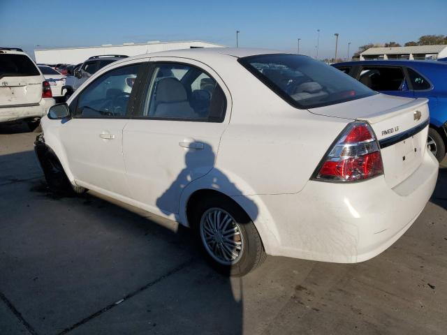 KL1TD5DE9AB125337 - 2010 CHEVROLET AVEO LS WHITE photo 2