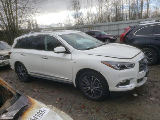 5N1DL0MM1KC559494 - 2019 INFINITI QX60 LUXE WHITE photo 4