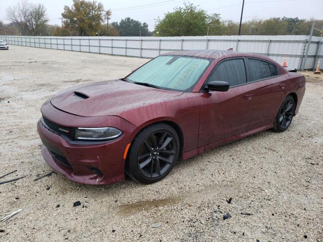 2C3CDXHG7KH608158 - 2019 DODGE CHARGER GT RED photo 1