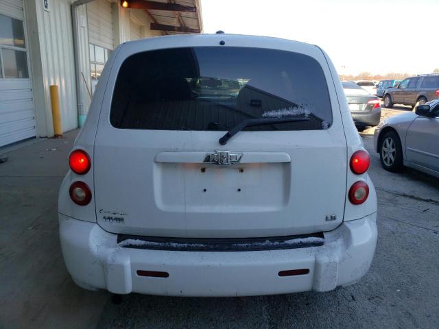 3GNCA13D78S704030 - 2008 CHEVROLET HHR LS WHITE photo 6