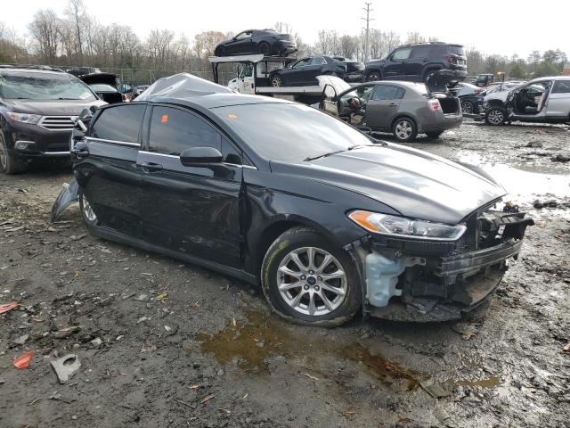 1FA6P0G72F5114818 - 2015 FORD FUSION S BLACK photo 4