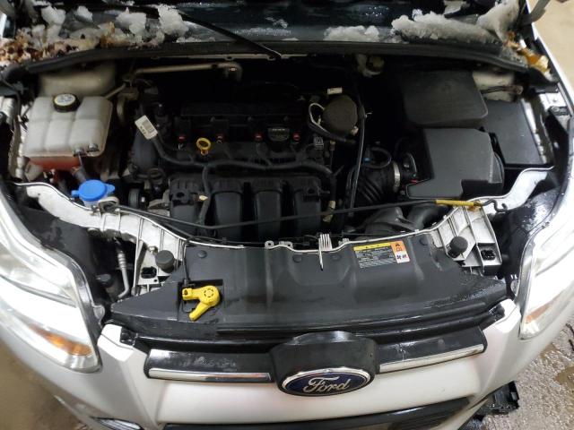 1FADP3F27EL206869 - 2014 FORD FOCUS SE SILVER photo 11