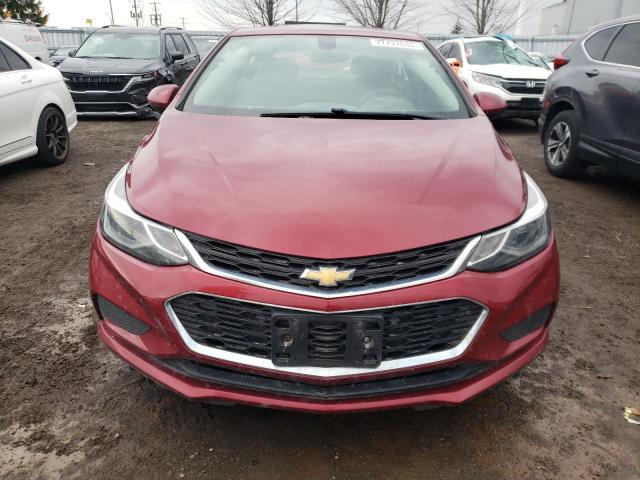 1G1BE5SM2J7225349 - 2018 CHEVROLET CRUZE LT 红色 照片 5