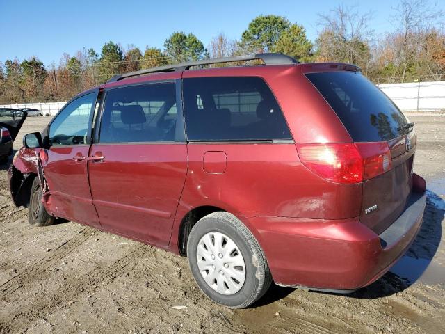 5TDZA23CX6S404211 - 2006 TOYOTA SIENNA CE BURGUNDY photo 2