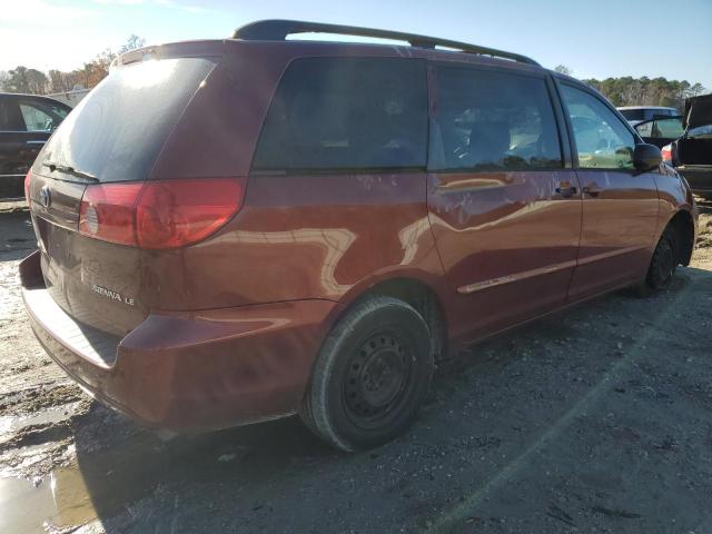 5TDZA23CX6S404211 - 2006 TOYOTA SIENNA CE BURGUNDY photo 3