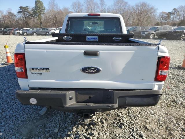 1FTKR1AD2BPA75654 - 2011 FORD RANGER WHITE photo 6