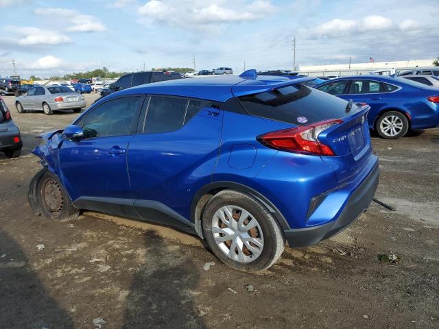 JTNKHMBX4L1072395 - 2020 TOYOTA C-HR XLE BLUE photo 2