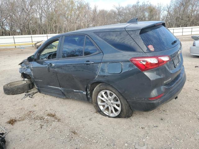 3GNAXHEV1LS568376 - 2020 CHEVROLET EQUINOX LS GRAY photo 2