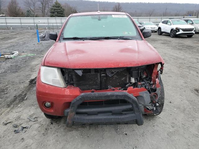 1N6AD0EV6FN737225 - 2015 NISSAN FRONTIER S RED photo 5