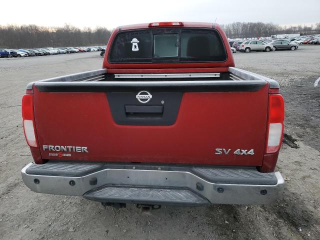 1N6AD0EV6FN737225 - 2015 NISSAN FRONTIER S RED photo 6