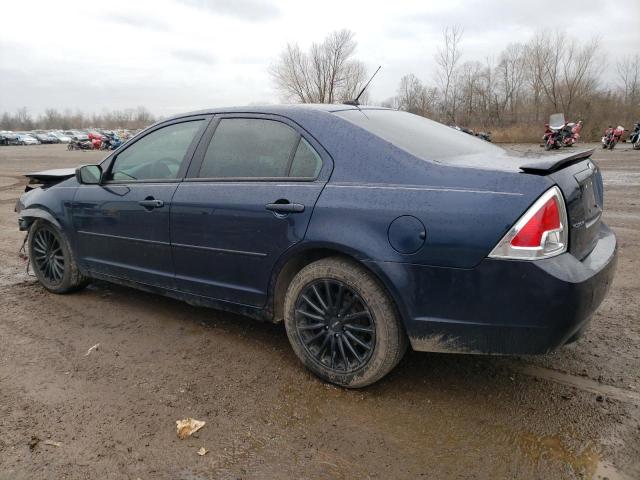 3FAHP07Z89R121199 - 2009 FORD FUSION SE BLUE photo 2