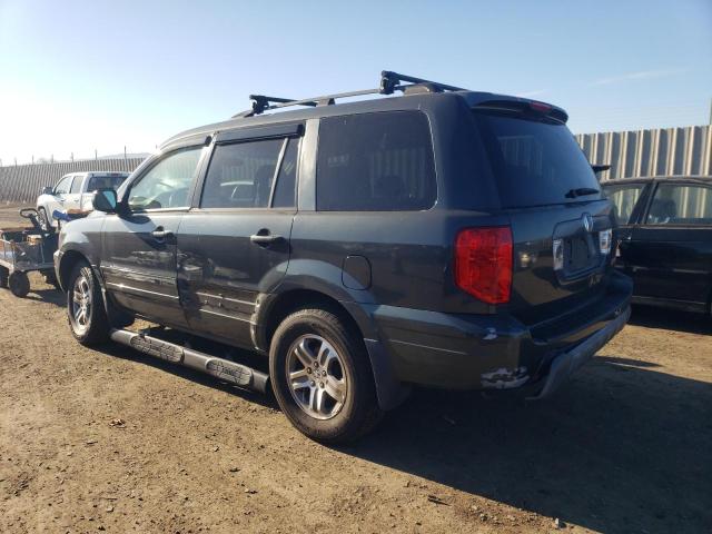 2HKYF18434H621546 - 2004 HONDA PILOT EX GRAY photo 2