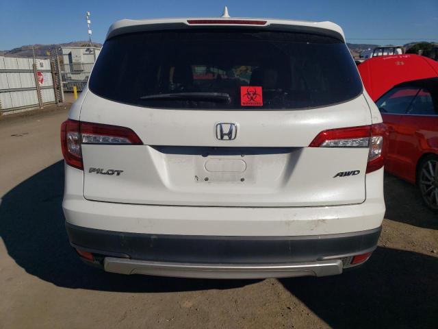 5FNYF6H51LB059956 - 2020 HONDA PILOT EXL WHITE photo 6