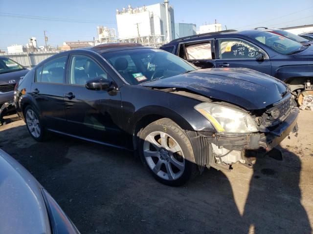 1N4BA41E77C818900 - 2007 NISSAN MAXIMA SE BLACK photo 4