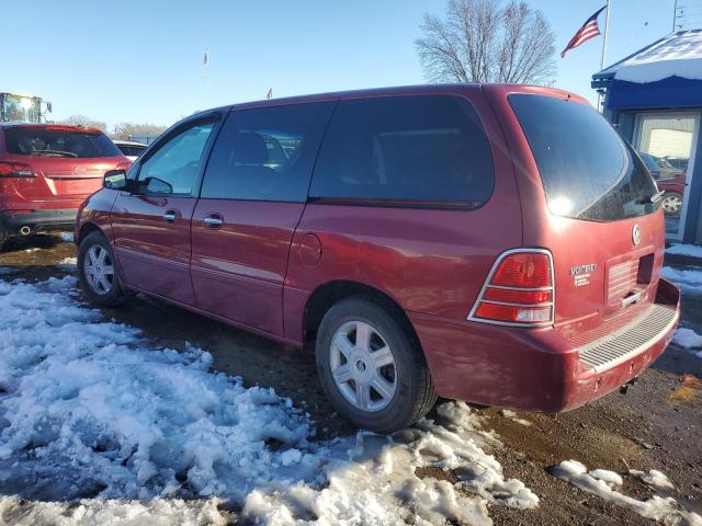 2MRZA20214BJ06105 - 2004 MERCURY MONTEREY RED photo 2