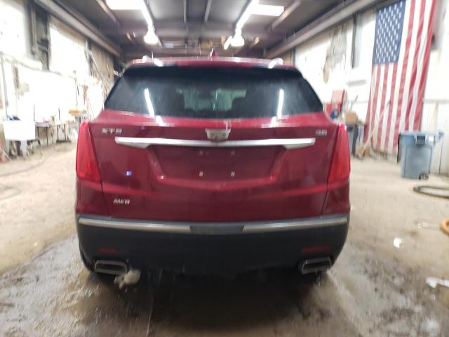 1GYKNDRS5KZ269853 - 2019 CADILLAC XT5 LUXURY MAROON photo 6