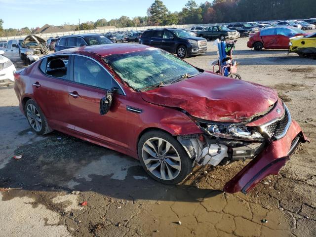 5XXGR4A7XFG376672 - 2015 KIA OPTIMA SX BURGUNDY photo 4