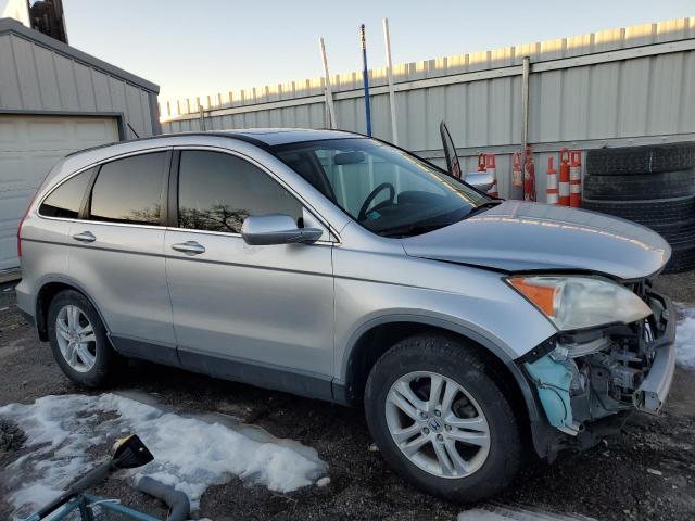 JHLRE3H74BC013530 - 2011 HONDA CR-V EXL SILVER photo 4