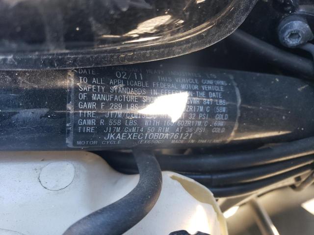 JKAEXEC10BDA76121 - 2011 KAWASAKI EX650 C 黑色 照片 9