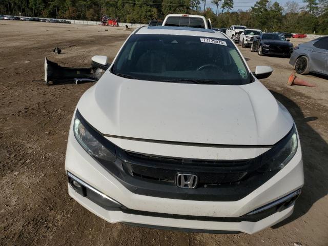 19XFC1F32KE019040 - 2019 HONDA CIVIC EX WHITE photo 5