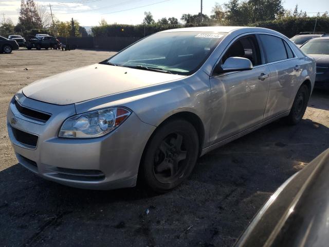 1G1ZC5EB3AF282437 - 2010 CHEVROLET MALIBU 1LT SILVER photo 1