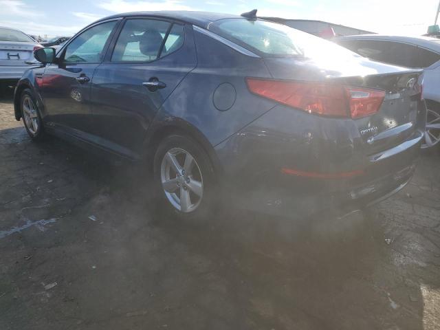 5XXGM4A73FG490303 - 2015 KIA OPTIMA LX BLUE photo 2