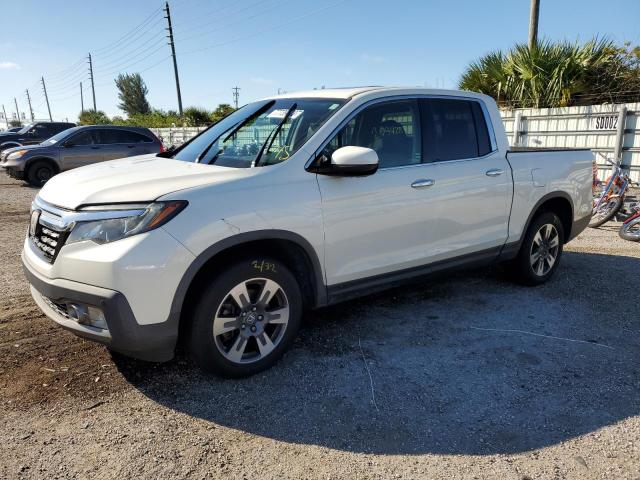 5FPYK3F77KB023385 - 2019 HONDA RIDGELINE RTL WHITE photo 1