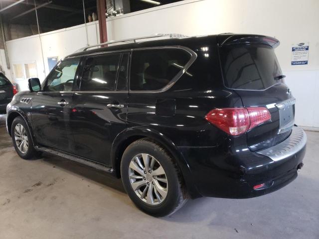 JN8AZ2NC6H9430006 - 2017 INFINITI QX80 BASE BLACK photo 2