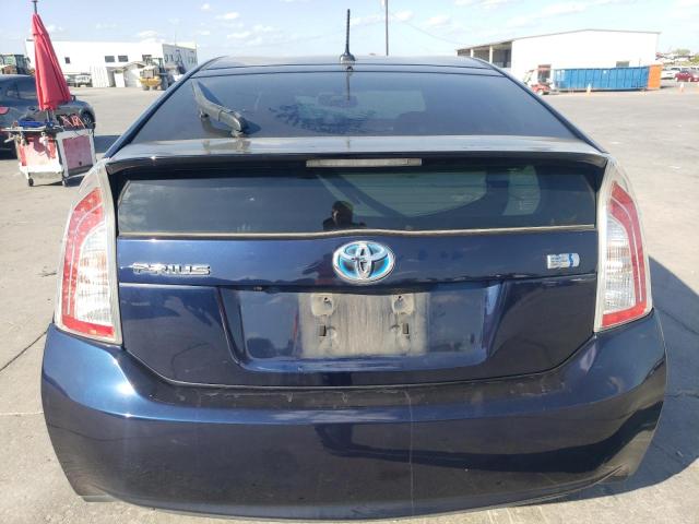 JTDKN3DU6F0467229 - 2015 TOYOTA PRIUS BLUE photo 6