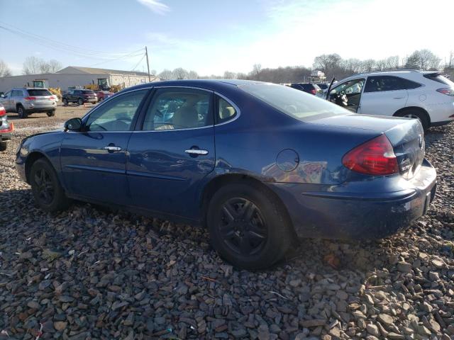 2G4WC532051257713 - 2005 BUICK LACROSSE CX BLUE photo 2