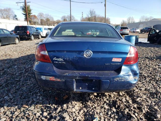 2G4WC532051257713 - 2005 BUICK LACROSSE CX BLUE photo 6