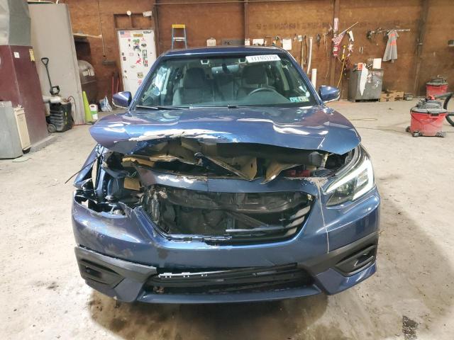 4S3BWAC61L3010617 - 2020 SUBARU LEGACY PREMIUM BLUE photo 5