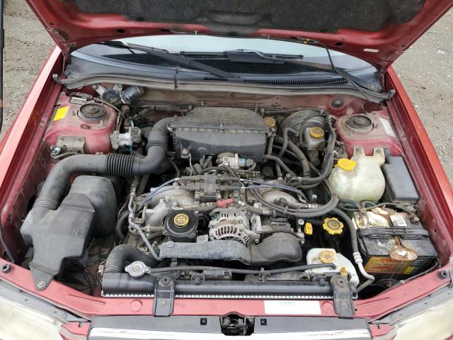 JF1SF65602G757293 - 2002 SUBARU FORESTER S Qırmızı foto 7