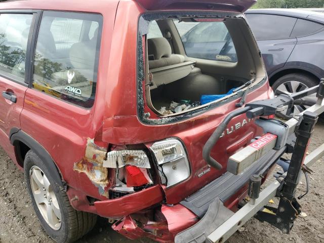 JF1SF65602G757293 - 2002 SUBARU FORESTER S Qırmızı foto 9