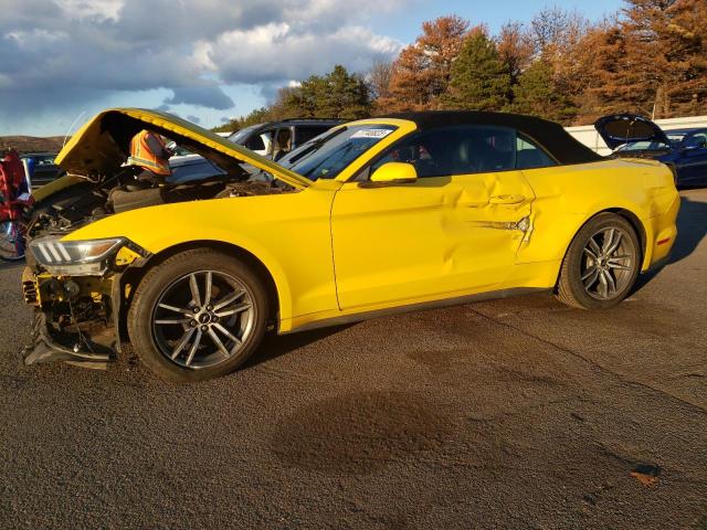 1FATP8UH4G5316110 - 2016 FORD MUSTANG YELLOW photo 1