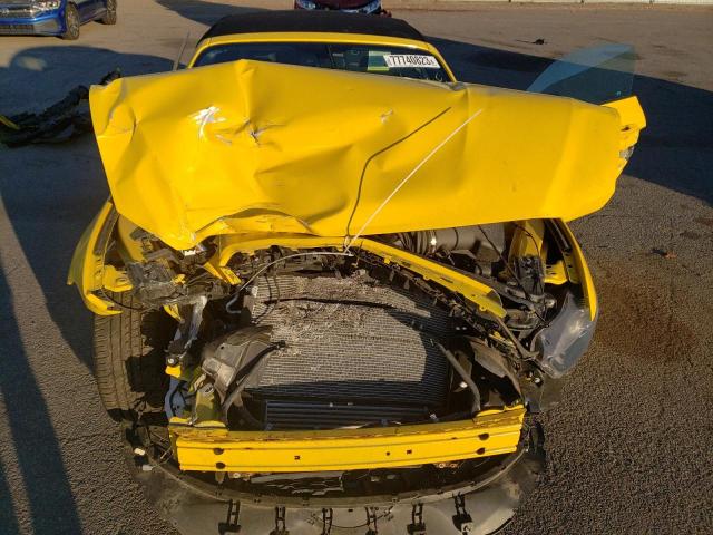 1FATP8UH4G5316110 - 2016 FORD MUSTANG YELLOW photo 11